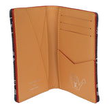 Louis Vuitton Pocket Organizer Blue Monogram Denim Floral Embroidery - Thumbnail View 4