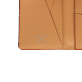 Louis Vuitton Pocket Organizer Blue Monogram Denim Floral Embroidery - Thumbnail View 8