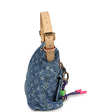 Louis Vuitton Baggy NM Blue Denim Monogram Gold Hardware - Thumbnail View 3
