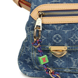 Louis Vuitton Baggy NM Blue Denim Monogram Gold Hardware - Thumbnail View 7