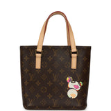 Vintage Louis Vuitton X Takashi Murakami Vavin PM Brown Monogram Panda Gold Hardware - Thumbnail View 1