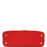 Louis Vuitton X Takashi Murakami Cherry Capucines BB Red Taurillon Leather Gold Hardware - Thumbnail View 6