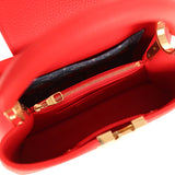 Louis Vuitton X Takashi Murakami Cherry Capucines BB Red Taurillon Leather Gold Hardware - Thumbnail View 8