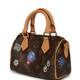 Louis Vuitton "Vivienne" Nano Speedy Bag Brown Monogram Snowy Pearl Gold Hardware - Thumbnail View 5