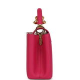 Pre-owned Louis Vuitton X Takashi Murakami Cherry Blossom Capucines BB Pink Taurillon Leather Gold Hardware - Thumbnail View 5