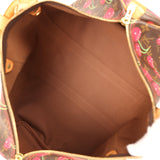 Vintage Louis Vuitton x Takashi Murkami Cheries Keepall 45 Brown and Red Cherry Monogram Gold Hardware - Thumbnail View 10