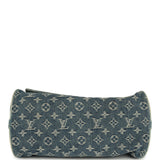 Vintage Louis Vuitton Neo Speedy Blue Denim Monogram Gold Hardware - Thumbnail View 6