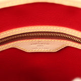 Vintage Louis Vuitton x Takashi Murakami Cheries Bucket Bag PM Red, Brown Monogram Cherry Gold Hardware - Thumbnail View 9