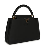 Pre-owned Louis Vuitton X Takashi Murakami Capucines MM Black Taurillon, Multicolored Monogram Gold Hardware - Thumbnail View 2