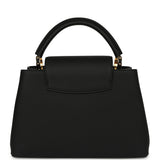 Pre-owned Louis Vuitton X Takashi Murakami Capucines MM Black Taurillon, Multicolored Monogram Gold Hardware - Thumbnail View 4