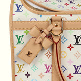 Louis Vuitton x Takashi Murakami Pet Carrier White Multicolored Monogram Gold Hardware - Thumbnail View 9