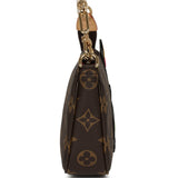 Louis Vuitton X Takashi Murakami Panda Pochette Accessories Brown Monogram Gold Hardware - Thumbnail View 3