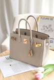 Hermès Birkin 30 Gris Tourterelle Togo Gold Hardware