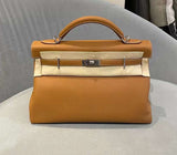 Hermes Maxi Kelly 42 Gold Togo Palladium Hardware