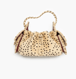 Chanel Mini 25 Hobo Bag "Cheetah Print" Pony Hair Gold Hardware - Thumbnail View 1