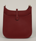 Hermes Evelyne 23 Rouge H Clemence Gold Hardware - Thumbnail View 4