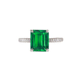 Tiffany Novo 2.91 Carat Emerald Engagement Ring