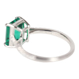 Pre-owned Tiffany Novo 2.91 Carat Emerald Engagement Ring