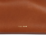 The Row Soft Margaux 10 Bag Brown Calfskin Gold Hardware