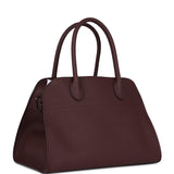 The Row Soft Margaux 10 Bag Jam Calfskin Silver Hardware