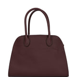 The Row Soft Margaux 10 Bag Jam Calfskin Silver Hardware