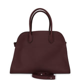 The Row Soft Margaux 12 Bag Jam Calfskin Silver Hardware