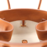 The Row Soft Margaux 10 Bag Cuir Saddle Leather Gold Hardware