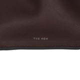 The Row Soft Margaux Shoulder 12 Bag Hippo Grey Saddle Leather Silver Hardware