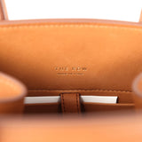 The Row Soft Margaux 10 Bag Cuir Saddle Leather Gold Hardware