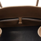 The Row East West Margaux Bag Chevre Calfskin Silver Hardware