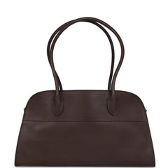 The Row Shoulder Margaux 12 Bag Hippo Grey Saddle Silver Hardware