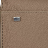 The Row Soft Margaux 10 Bag Dark Taupe Calfskin Silver Hardware - Thumbnail View 8