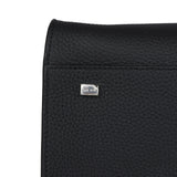 The Row Soft Margaux 15 Bag Black Calfskin Silver Hardware