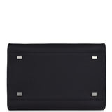 The Row Soft Margaux 10 Bag Midnight Calfskin Silver Hardware - Thumbnail View 6