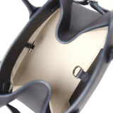 The Row Soft Margaux 10 Bag Midnight Calfskin Silver Hardware - Thumbnail View 9