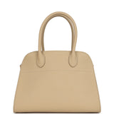The Row Soft Margaux 10 Bag Boulder Calfskin Silver Hardware