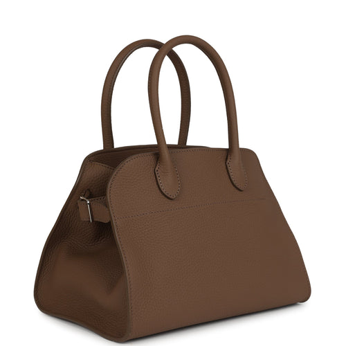 The Row Soft Margaux 10 Chevre Calfskin Silver Hardware