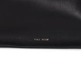 The Row Soft Margaux 15 Bag Black Saddle Gold Hardware