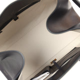 The Row Soft Margaux 15 Bag Black Saddle Gold Hardware