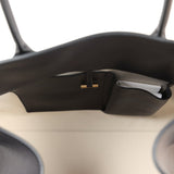 The Row Soft Margaux 15 Bag Black Saddle Gold Hardware