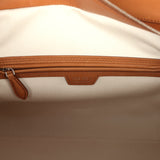 The Row Marlo 14 Tote Bag Cuir Polished Saddle Silver Hardware