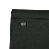 The Row Soft Margaux 10 Bag Dark Pine Calfskin Silver Hardware