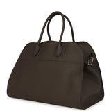 The Row Soft Margaux 15 Bag Mid Grey Calfskin Silver Hardware - Thumbnail View 5
