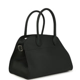 The Row Soft Margaux 10 Bag Dark Pine Calfskin Silver Hardware - Thumbnail View 2