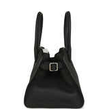 The Row Soft Margaux 10 Bag Dark Pine Calfskin Silver Hardware - Thumbnail View 3