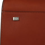 The Row Soft Margaux 15 Acero Leather Silver Hardware