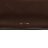 The Row Soft Margaux 15 Deep Brown Saddle Leather Gold Hardware