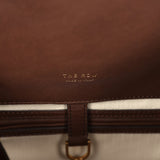 The Row Soft Margaux 15 Deep Brown Saddle Leather Gold Hardware