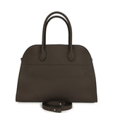 The Row Soft Margaux 12 Bag Mid Grey Calfskin Silver Hardware - Thumbnail View 1