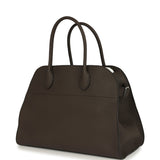 The Row Soft Margaux 12 Bag Mid Grey Calfskin Silver Hardware - Thumbnail View 5